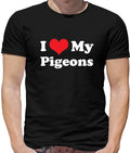 I Love My Pigeons Mens T-Shirt - Bird - Pigeon - Keeping - Homer - Homing - Pet