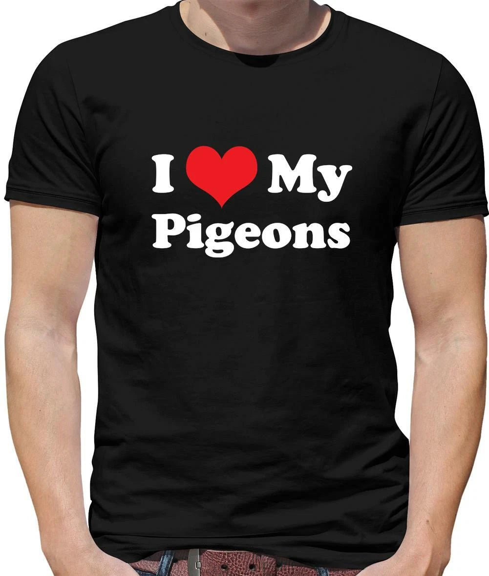 I Love My Pigeons Mens T-Shirt - Bird - Pigeon - Keeping - Homer - Homing - Pet