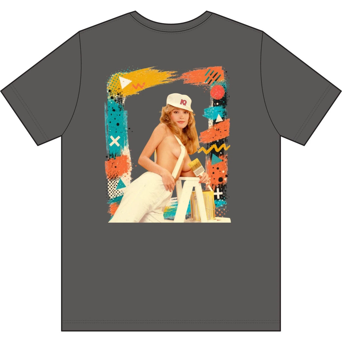 Make Your Mark Retro Artist Graphic T-Shirt Vintage Memphis Creative Art Tee