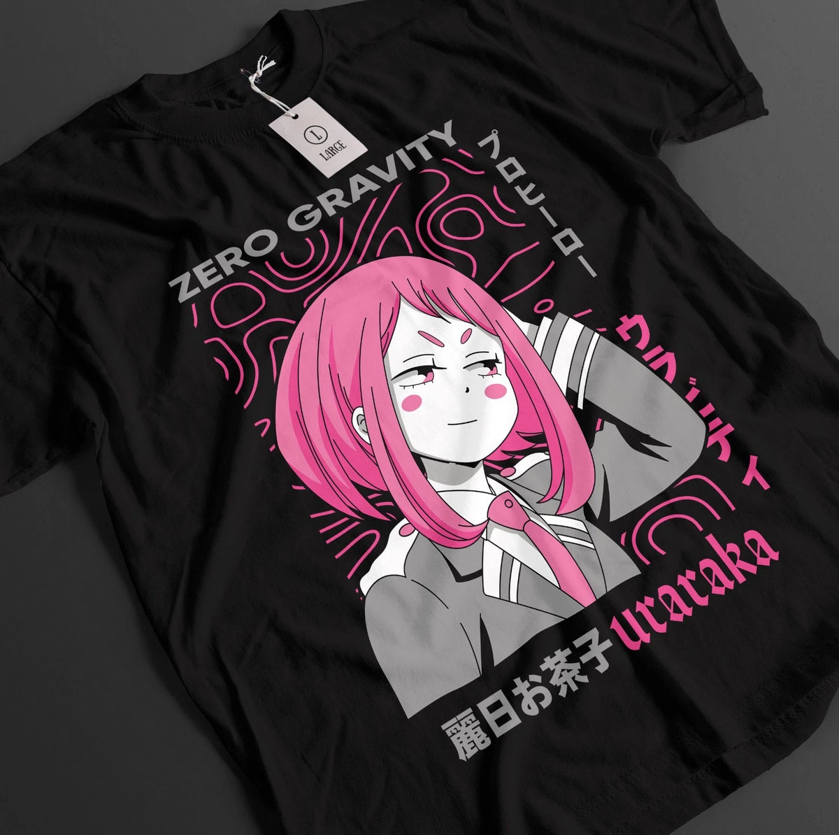 My Hero Academia Shirt Ochaco Uraraka Tshirt Deku All Might Top MHA Unisex Tee