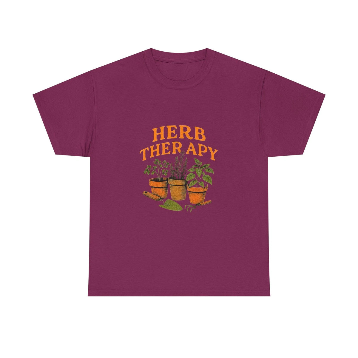 Herb Therapy Unisex Tee, Plant Lover T-Shirt, Botanical Herbal Shirt, Nature