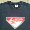 Vintage 90s DRUGS Shirt Medium Amsterdam Souvenir Magic Mushrooms Weed Fruit Fun