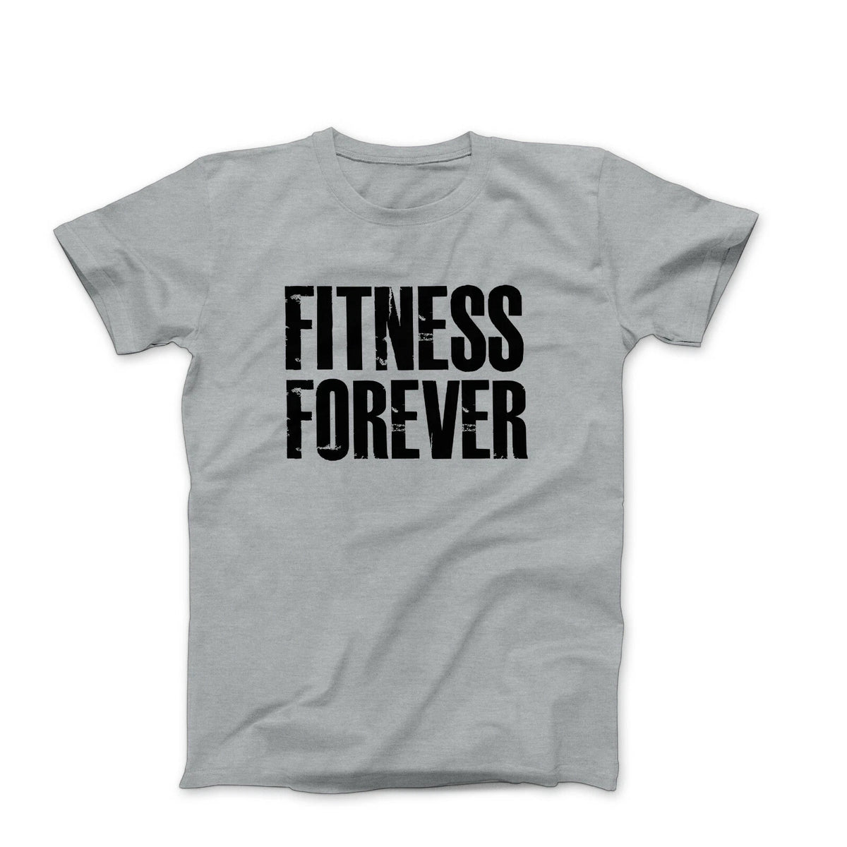 Fitness forever mens workout bodybuilding fitness graphic tee shirts with saying