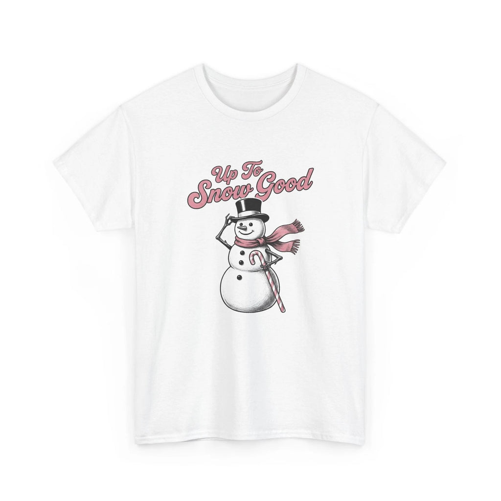 Snowman Shirt Christmas Holiday Gift Women Retro Tee Frosty T-Shirt Xmas Fan