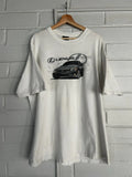 Rare! Vintage Y2K "Lexus IS300 "Blueprint Graphic T-Shirt JDM - White in Size XL