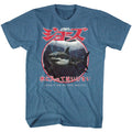 Jaws 70's Thriller Movie Japanese Text Don't Go In The Water Men's T Shirt