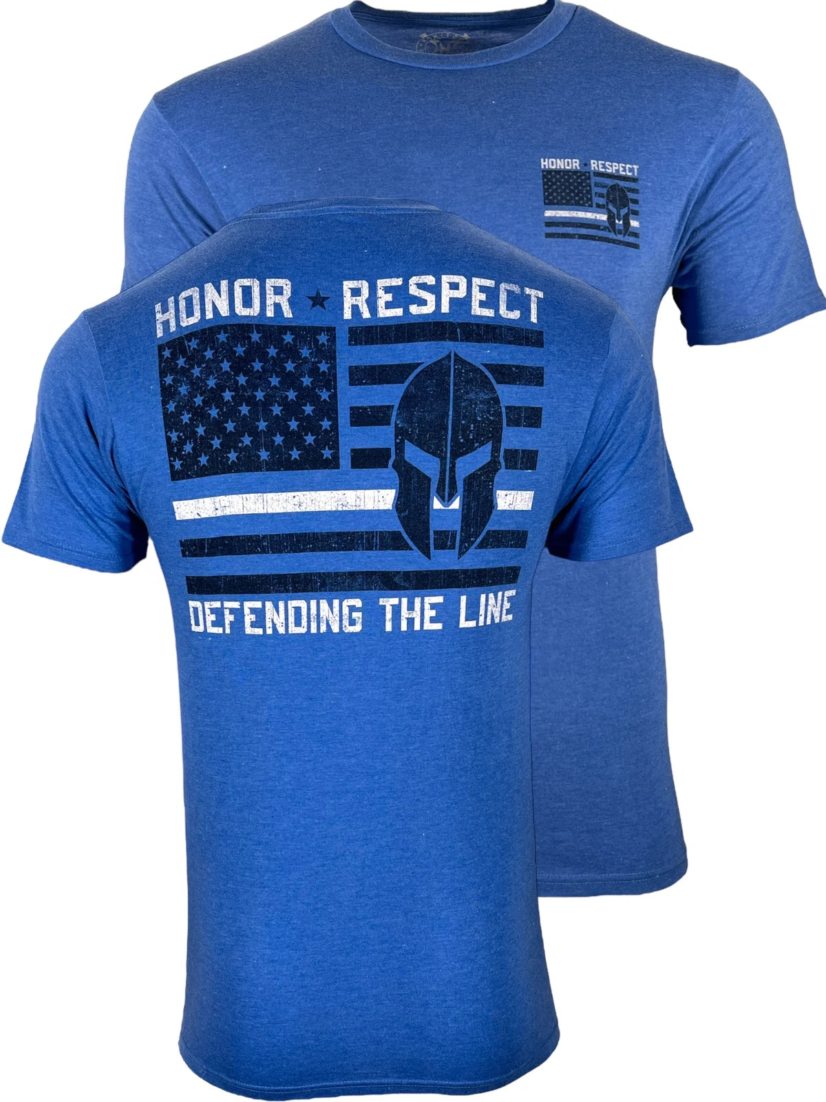 Howitzer Style Men's T-Shirt Defend The Line Military Grunt MFG