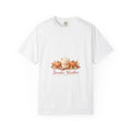 Sweater Weather Shirt Fall Tee Cozy Autumn Pumpkin Leaves Latte Women Gift