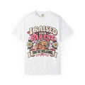 I Raised Your Parent T-shirt | Funny Retro Grandma Design