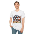 Snowman Christmas Caroling Choir Dark Humor Winter Unisex Softstyle T-Shirt