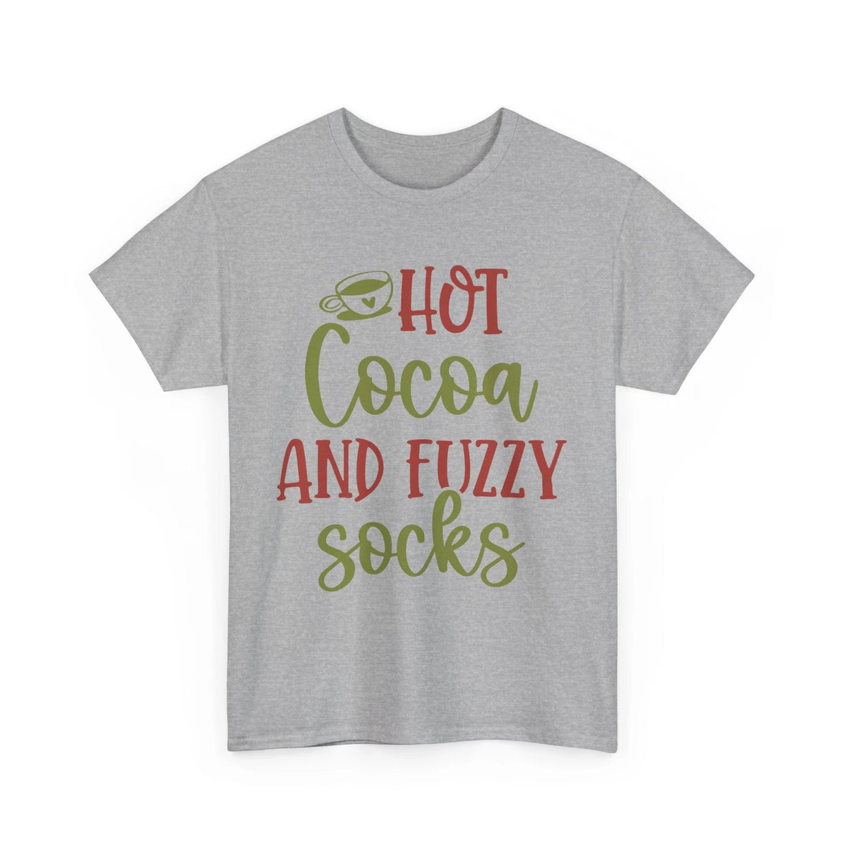 Hot Cocoa And Fuzzy Socks Chilly Morning T-Shirt | Perfect for Winter Cold Days