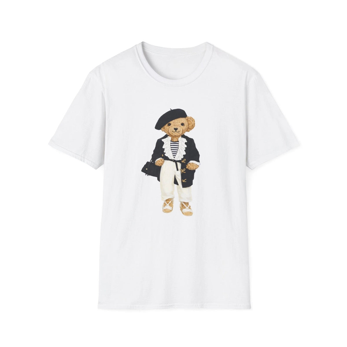 Women Polo Bear Tshirt Designer Inspired Cotton Tshirt Size XS-XL