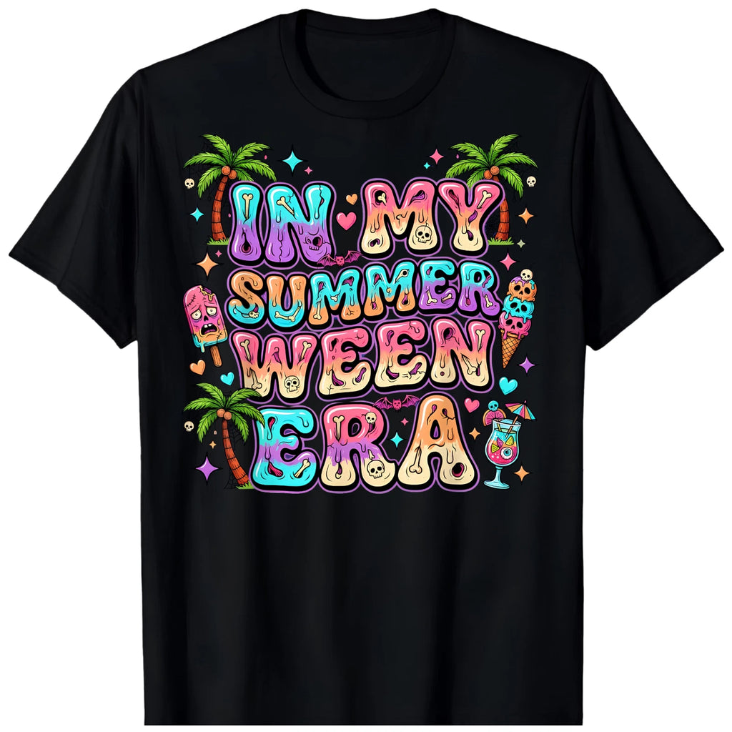 IN My Summer Ween Era BLACK T-Shirt 1799