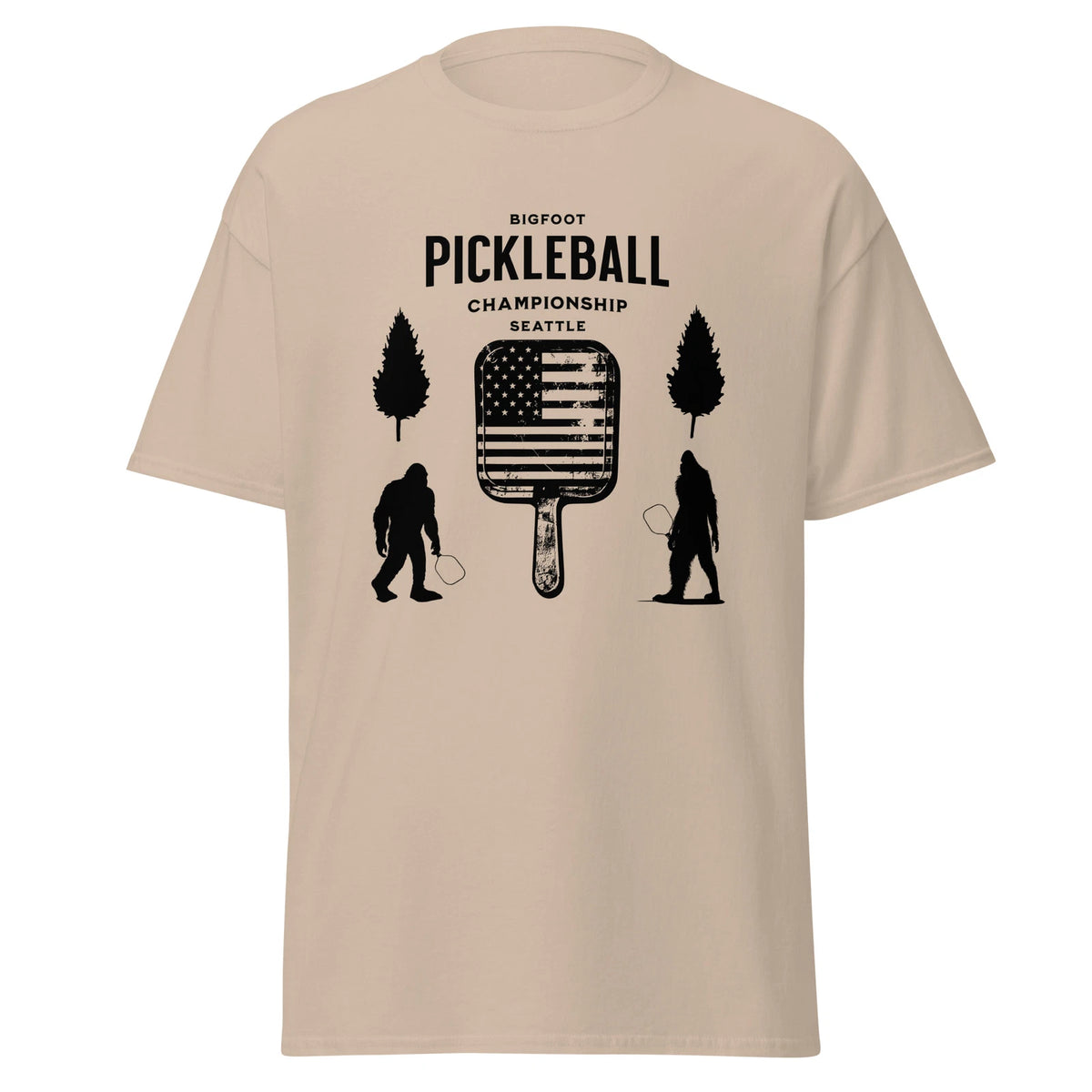 Bigfoot Pickleball T-Shirt, Pickleball player, Unisex Pickleball shirt, funny T