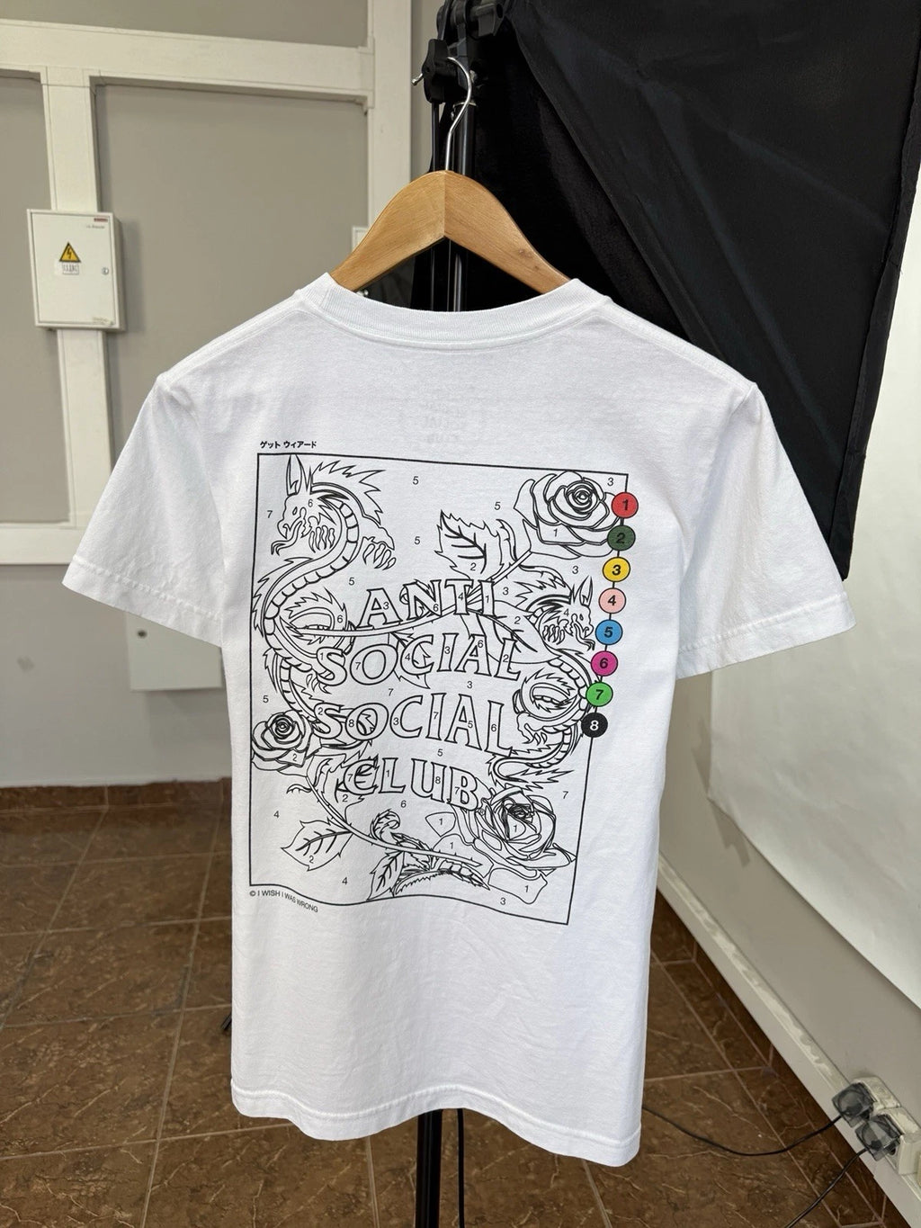 🇺🇸 Y2K Anti Social Social Club Up To You T-Shirt Rare Retro Size S
