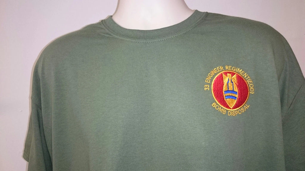 ROYAL ENGINEERS 33 ENGINEER REGIMENT T-SHIRT