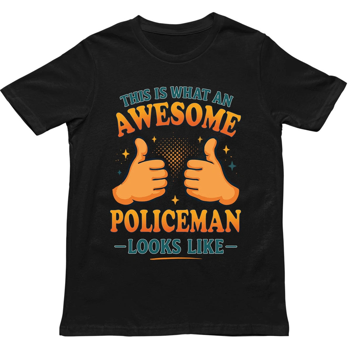 This is What an Awesome Policeman Looks Like T Shirt - Gift for Men, Women, kids