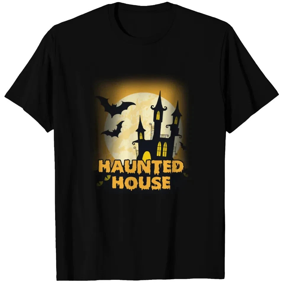 HAUNTED HOUSE Halloween Gift T Shirt