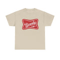 Mens Military Hunting Rowdy Retro Logo Tee | AR Rifle Red Badge