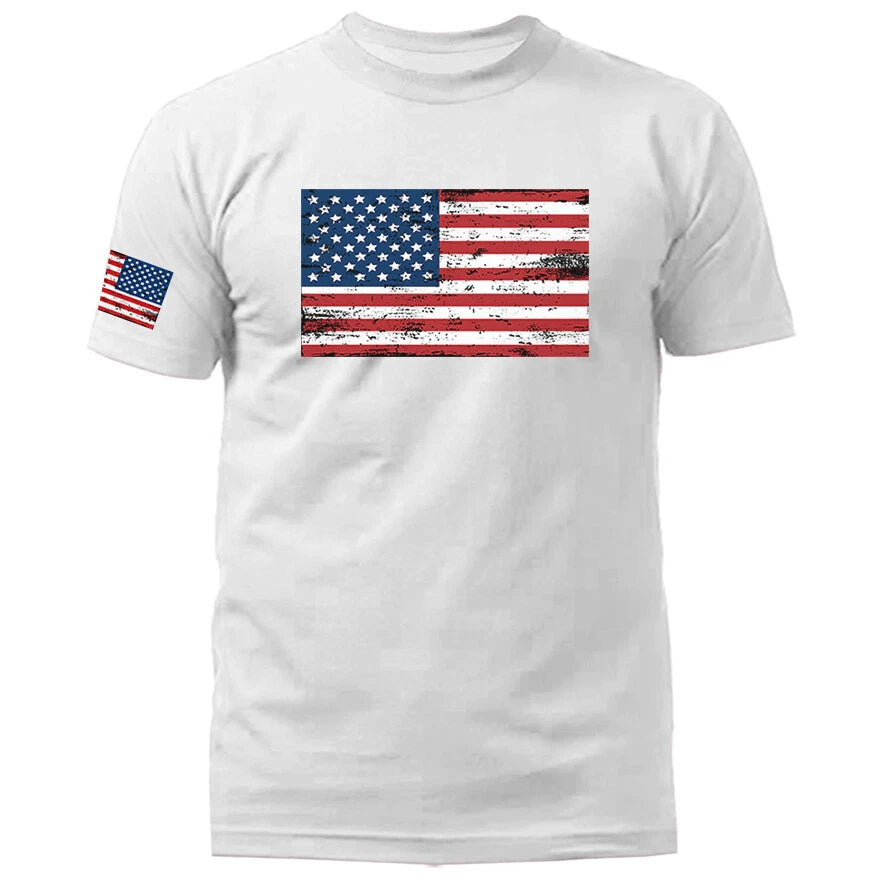 USA Original US Flag American Pride Patriot Patriotic Graphic T-shirt