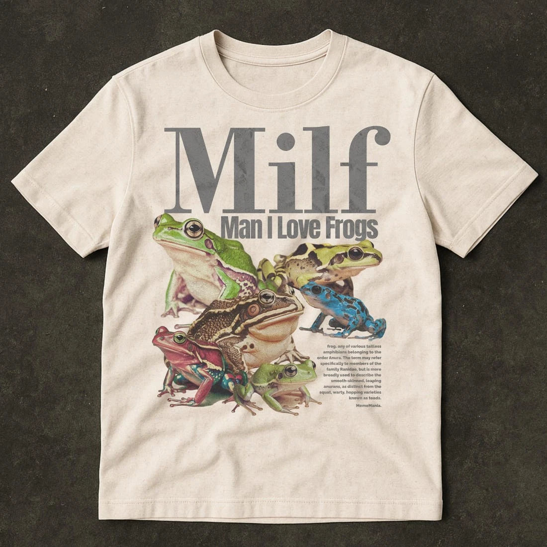 Man I Love Frogs T-Shirt, Meme Frog Shirt, Vintage Style Unisex T-Shirt,