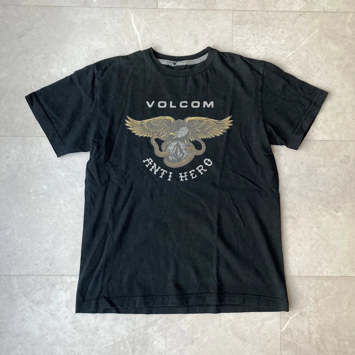 volcom x antihero skateboards tee size small