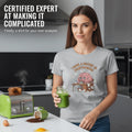 I Have a Degree in Overthinking T-Shirt Brain Graphic Sarcastic Gift Funny Tee
