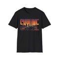 R34 Skyline Retro Sunset Car T-Shirt JDM Street Graphic GTR Tee