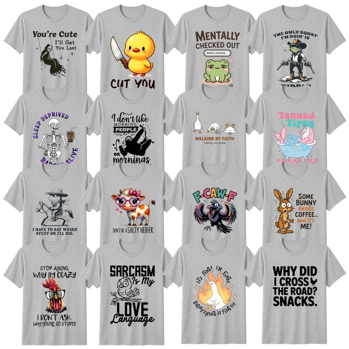 Anxiety Humour T-Shirt Dark Humour Witty Funny Gift