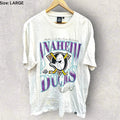 Anaheim Ducks NHL White Short Sleeve Shirt Mens Large