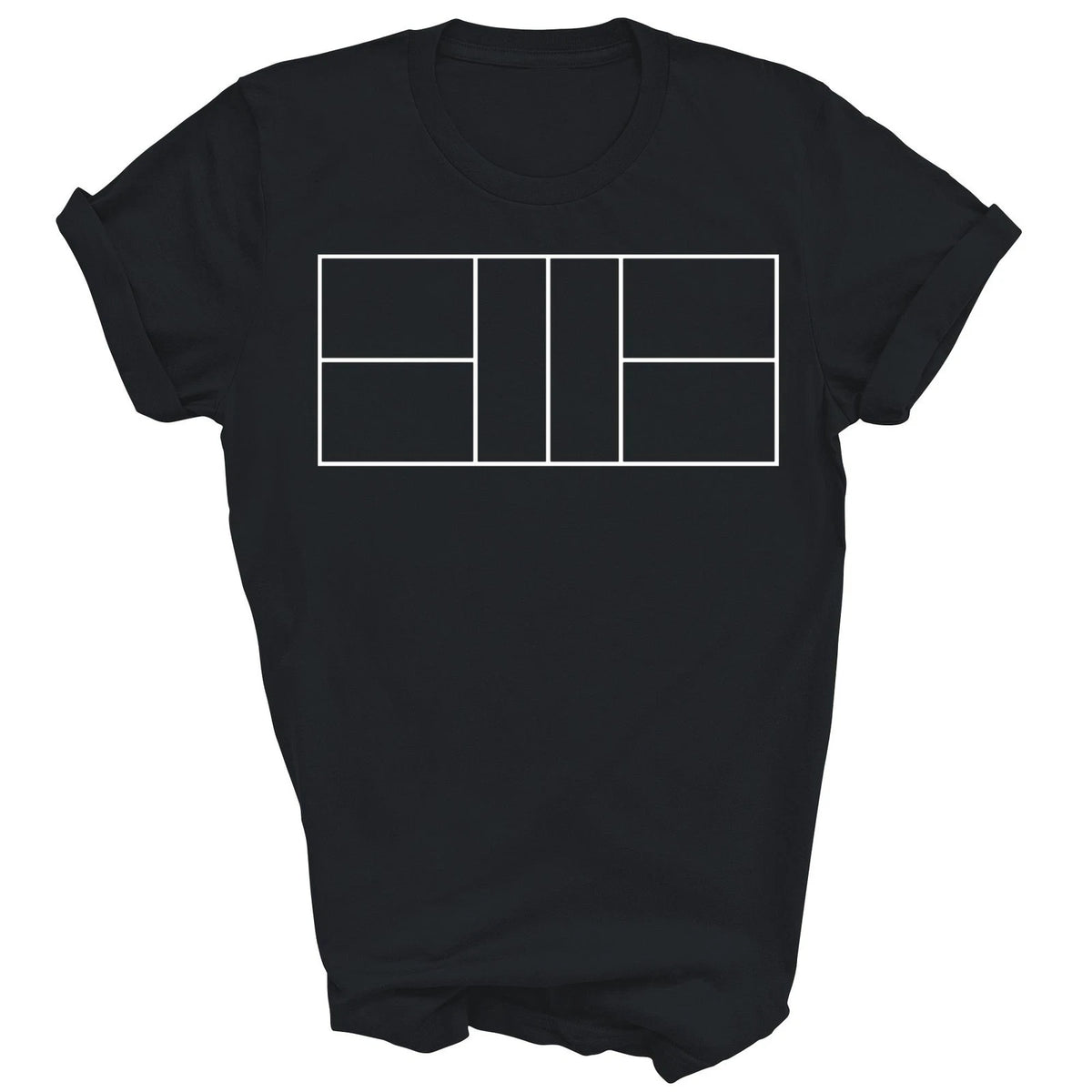 Pickleball Court Outline Pickleball Player Unisex Shirt Gift