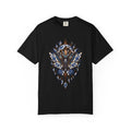 Arcwing Moth Porcelain Electric T-Shirt Black Front Print Comfort Colors 1717