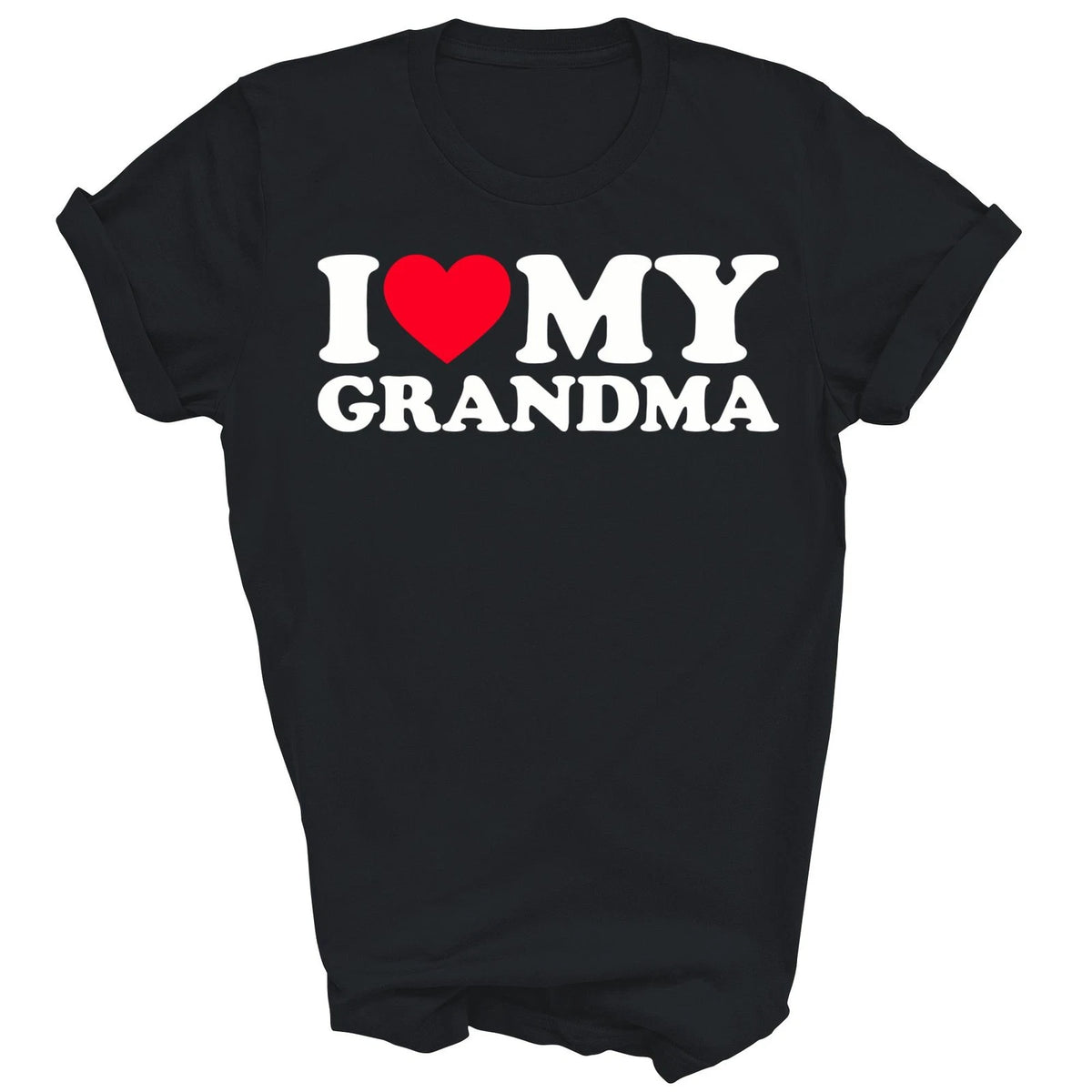 I Love My Grandma I Heart My Mama Grandmother Nana Shirt