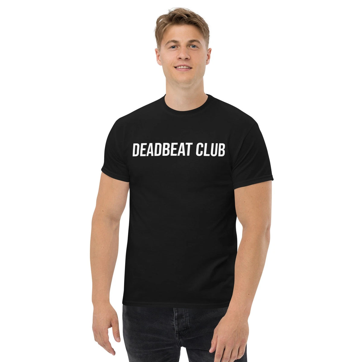 Deadbeat Club Artist Creative Chill Joy Of Life black tee shirt t-shirt