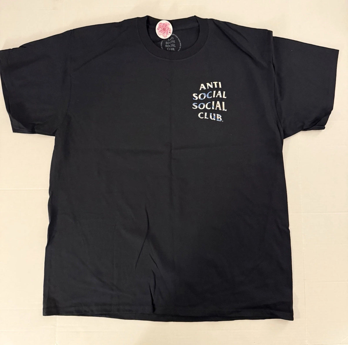 Anti Social Social Club Shirt ASSC Great Wave Hokusai Streetwear Size XL