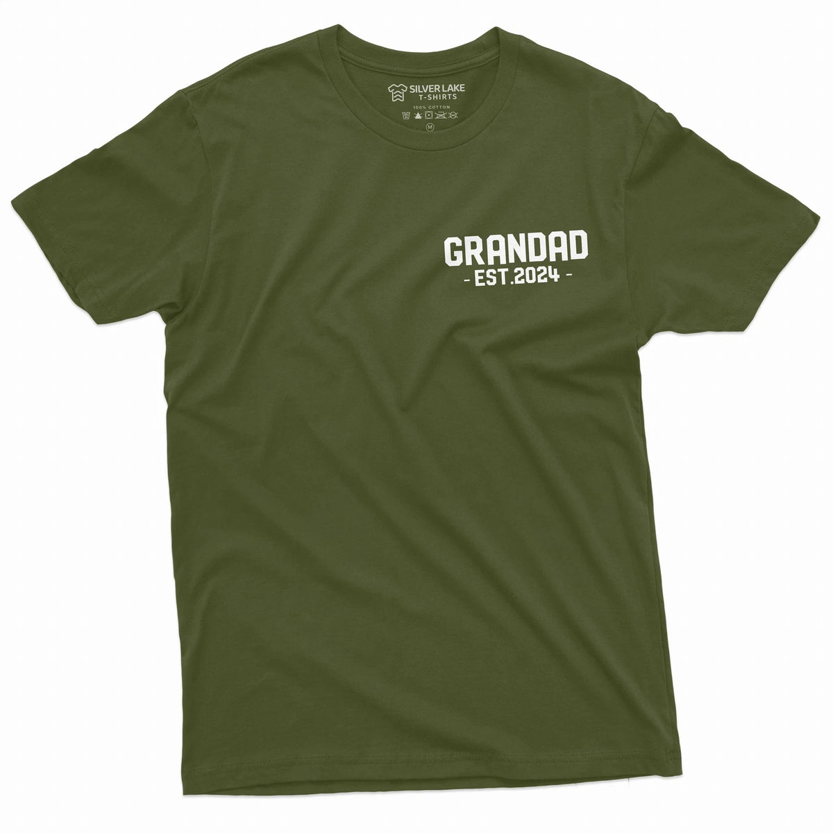 Granddad 2024: Men's Grandfather Tee - Perfect Gift for the New Abuelo