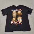 Duck Dynasty Quack Pack Delta Pro Weight Shirt Mens XL Black Graphic