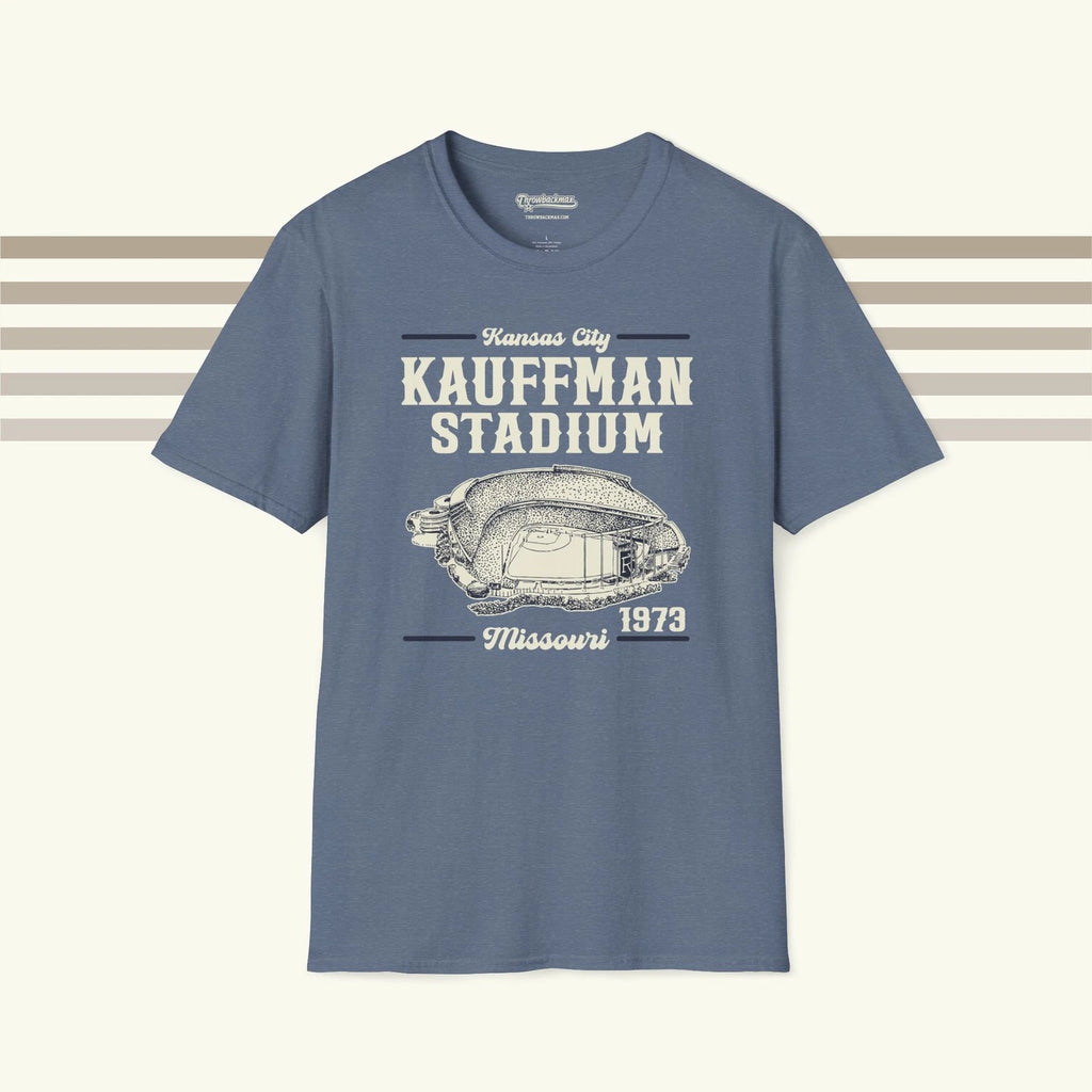 Kauffman Stadium Ballpark Premium T-Shirt - Kansas City Royals Baseball