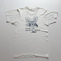 Vintage 70s Last Great Act Of Defiance Shirt Medium Mouse Middle Finger Funny