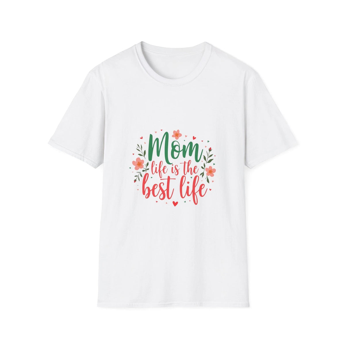Mom Life is the Best Life T-Shirt, Gift for Moms, Mother's Day Tee, Casual