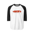 Casablanca Skyline Raglan Shirt | Cityscape Baseball Tee