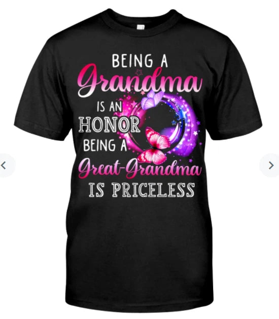 Being A Grandma Classic T-Shirt