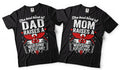 Nursing Assistant Dad Mom T-Shirt Nurse Mom Dad Couple Matching Tees