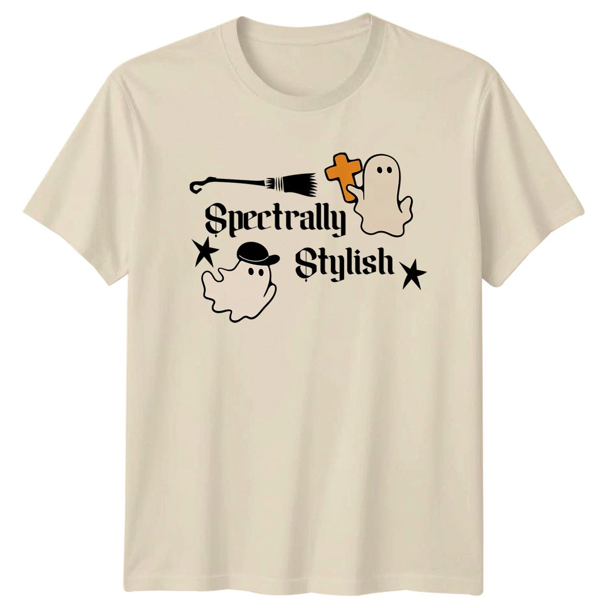 Spectrally Stylish T-Shirt Art Painting Halloween Gift For Him And Her