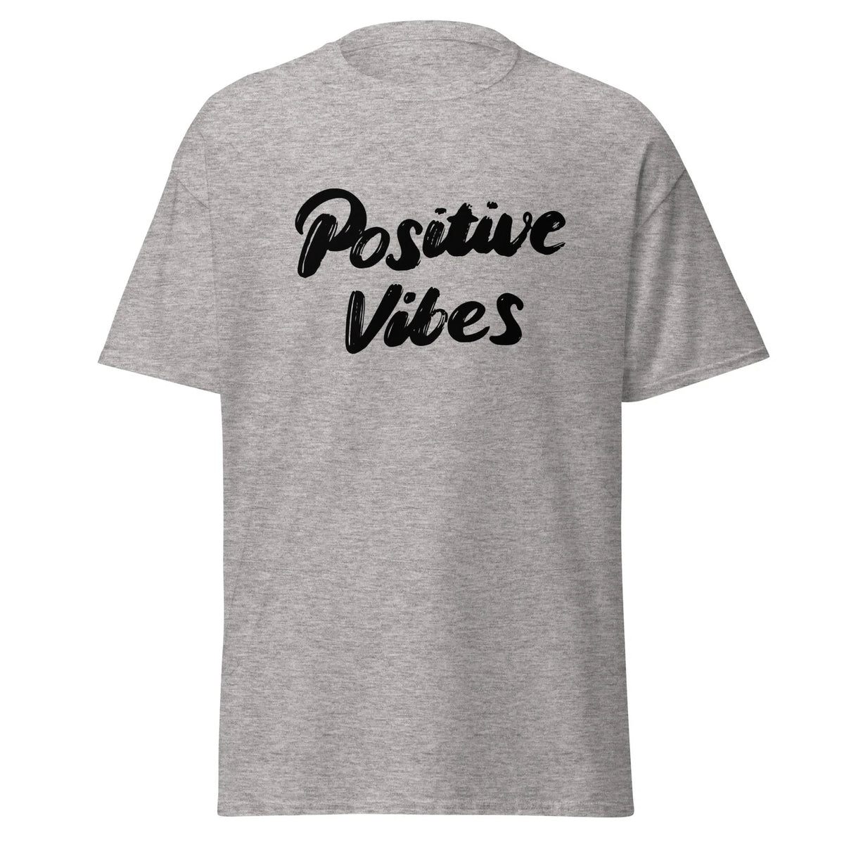 Positive Vibes - Unisex Short Sleeve Inspirational Cotton T-Shirt