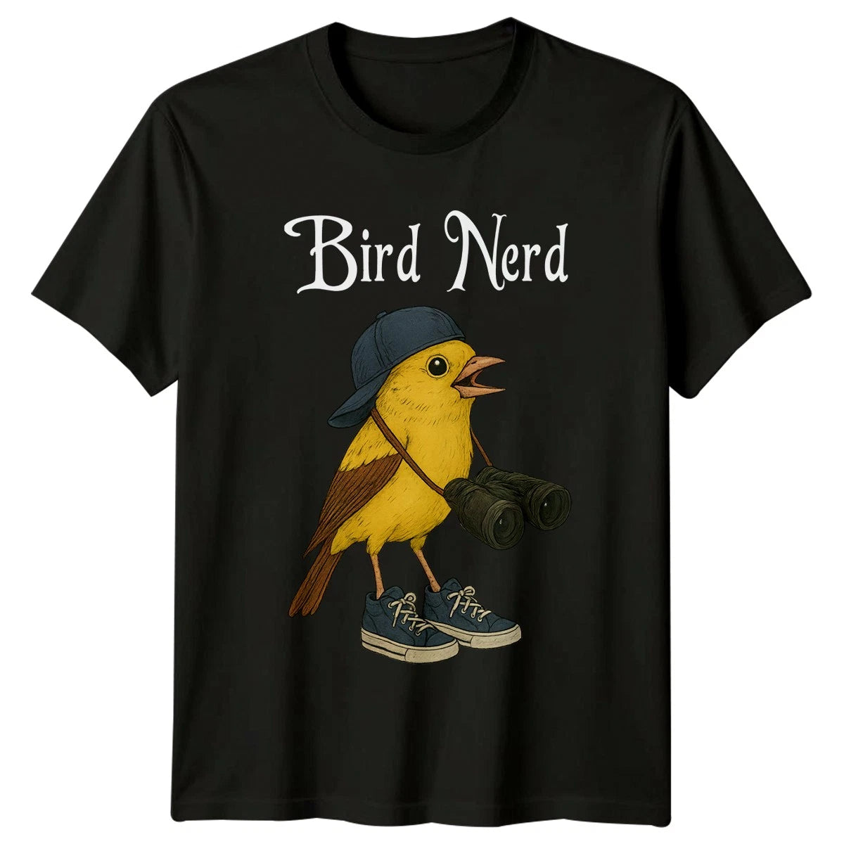 Bird Nerd T-Shirt Birdwatching Bird Lover Birthday Gift For Him And Her