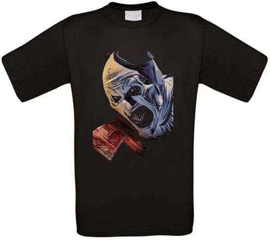 Terrifier 3 Art the Clown Horror Cult Movie T-Shirt All Sizes NEW