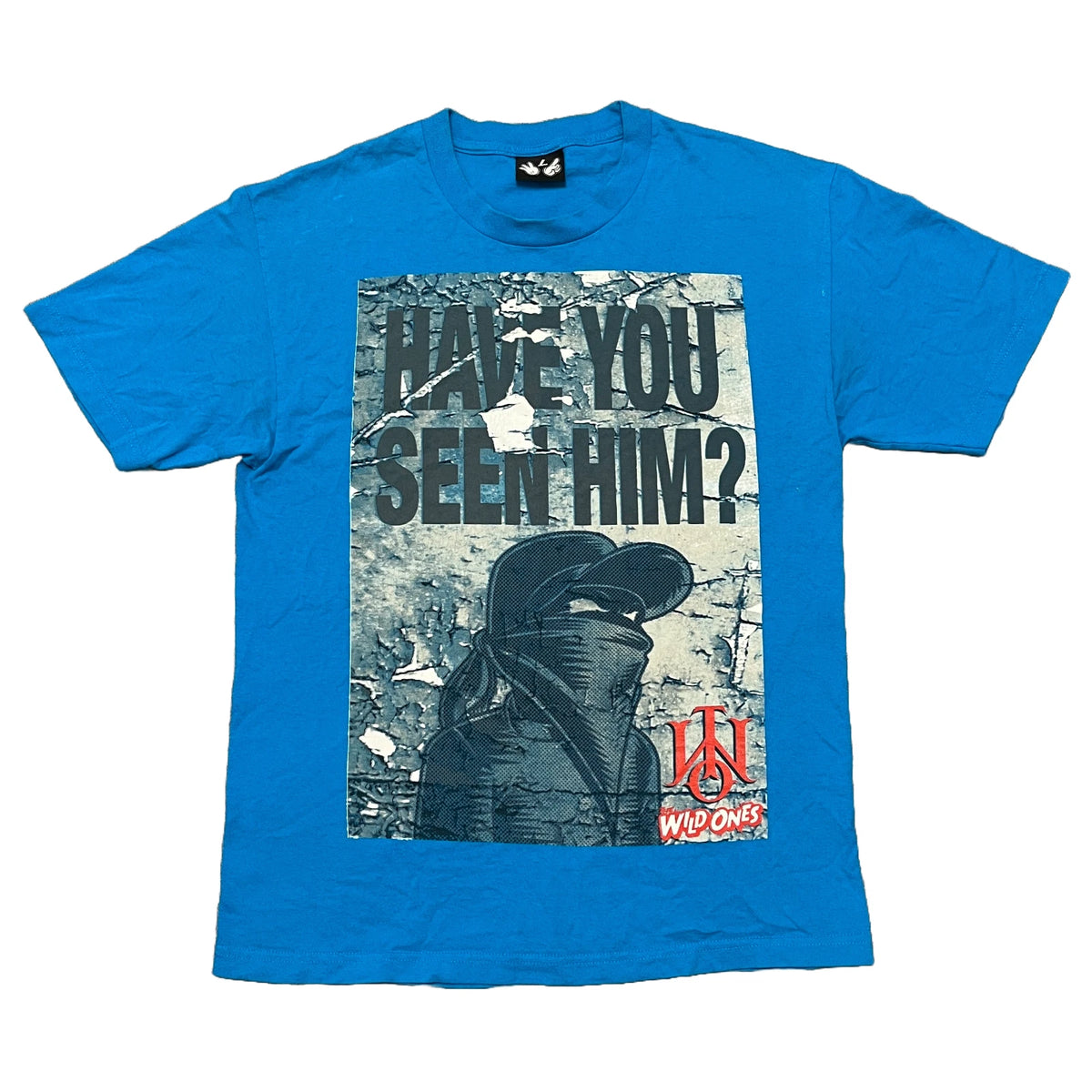 The Wild Ones Shirt Large Blue Made In Usa Y2K Streetwear Skate Tee Blink 182