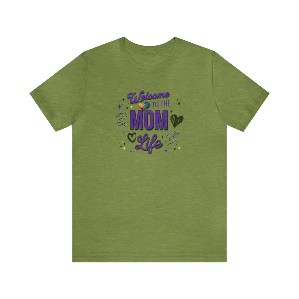 Unisex Jersey Short Sleeve Tee - Welcome to the Mom Life