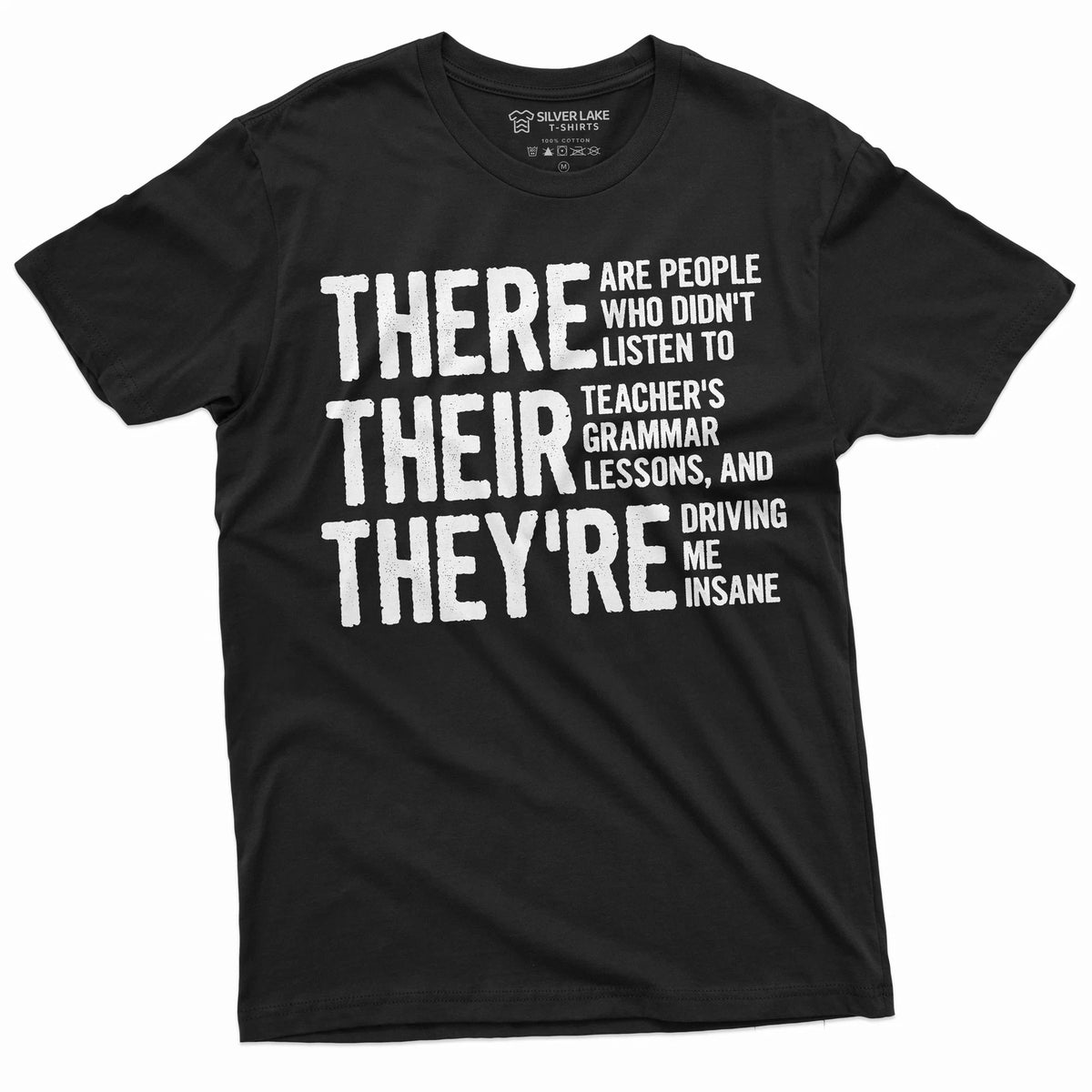 Funny grammar T-shirt English school teacher student shirt grammar police shirt